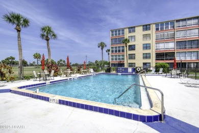 Enjoy easy living in this beautifully furnished 2-bedroom on Daytona Beach Golf Club in Florida - for sale on GolfHomes.com, golf home, golf lot