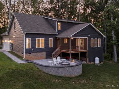 Stunning Lakefront Retreat in Mill Quarter - Custom Built on Mill Quarter Plantation Country Club in Virginia - for sale on GolfHomes.com, golf home, golf lot