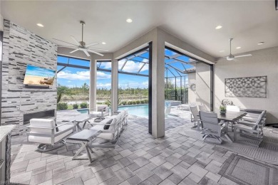 Everything in this 2020-built *Francesco* is premium. One of the on Esplanade Golf and  Country Club in Florida - for sale on GolfHomes.com, golf home, golf lot