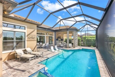 Everything in this 2020-built *Francesco* is premium. One of the on Esplanade Golf and  Country Club in Florida - for sale on GolfHomes.com, golf home, golf lot