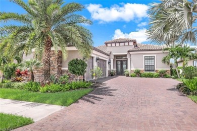 Everything in this 2020-built *Francesco* is premium. One of the on Esplanade Golf and  Country Club in Florida - for sale on GolfHomes.com, golf home, golf lot