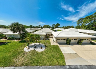 Step into your charming villa nestled in the tranquil heart of on Sorrento Par 3 in Florida - for sale on GolfHomes.com, golf home, golf lot