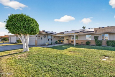 Don't miss this beautifully updated rare 3-bedroom, 2-bath on Sun City Lakes West and East in Arizona - for sale on GolfHomes.com, golf home, golf lot