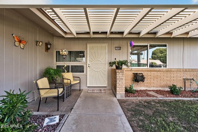 Don't miss this beautifully updated rare 3-bedroom, 2-bath on Sun City Lakes West and East in Arizona - for sale on GolfHomes.com, golf home, golf lot