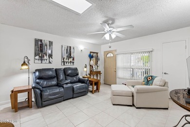Don't miss this beautifully updated rare 3-bedroom, 2-bath on Sun City Lakes West and East in Arizona - for sale on GolfHomes.com, golf home, golf lot