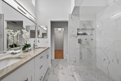 Experience elevated coastal living in this luxuriously updated on Gulf Harbors Golf Course in Florida - for sale on GolfHomes.com, golf home, golf lot