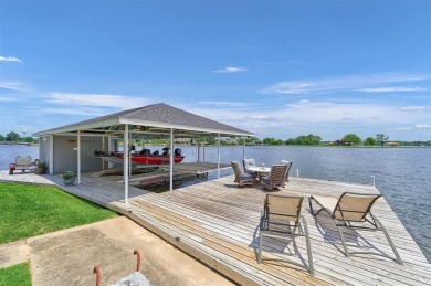 Lakefront living at its very best! Spectacular lake views, a on Lake Kiowa Golf Course in Texas - for sale on GolfHomes.com, golf home, golf lot