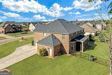 Luxurious 5BR Executive Estate in Guard-Gated Golf & Lake on Crystal Lake Golf and Country Club in Georgia - for sale on GolfHomes.com, golf home, golf lot