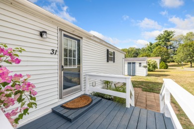 Welcome to Sunrise Hill Estates, a desirable 55+ mobile home on The Links At Outlook in Maine - for sale on GolfHomes.com, golf home, golf lot