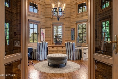 Perched atop Park Meadows in the prestigious gated enclave of on  in Utah - for sale on GolfHomes.com, golf home, golf lot
