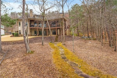 GORGEOUS LAKE FRONT custom built home located on a half-acre lot on Currahee Golf Club in Georgia - for sale on GolfHomes.com, golf home, golf lot