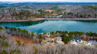 GORGEOUS LAKE FRONT custom built home located on a half-acre lot on Currahee Golf Club in Georgia - for sale on GolfHomes.com, golf home, golf lot