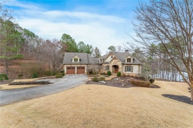 GORGEOUS LAKE FRONT custom built home located on a half-acre lot on Currahee Golf Club in Georgia - for sale on GolfHomes.com, golf home, golf lot