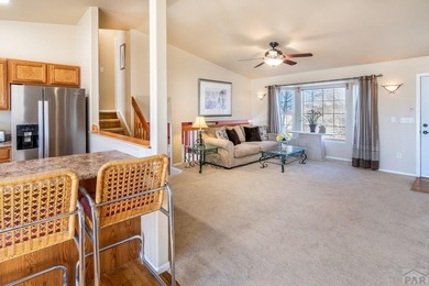 Move In ready classy home! Gracious floor plan and separates the on Desert Hawk At Pueblo West in Colorado - for sale on GolfHomes.com, golf home, golf lot