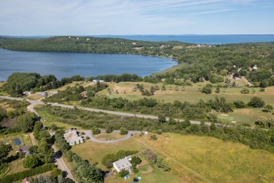 Beautifully landscaped with big open and sunny sky views of the on Rockland Golf Club, Inc. in Maine - for sale on GolfHomes.com, golf home, golf lot