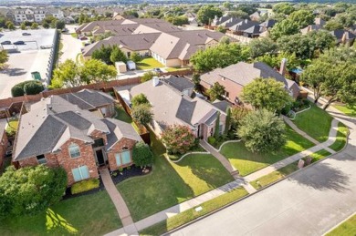 Single-story home with magnificent curb appeal nestled in the on The Clubs at Prestonwood in Texas - for sale on GolfHomes.com, golf home, golf lot