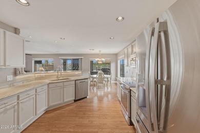 Perched against the iconic Superstition and Dinosaur Mountains on Gold Canyon Golf Resort - Sidewinder in Arizona - for sale on GolfHomes.com, golf home, golf lot