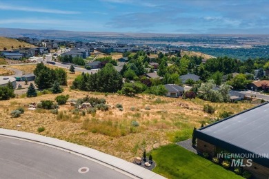 STUNNING VIEWS! Build your dream home and enjoy this sunset on Warm Springs Golf Club in Idaho - for sale on GolfHomes.com, golf home, golf lot