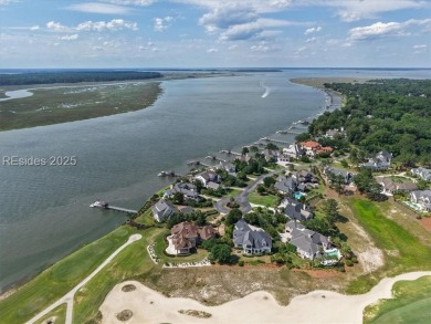 Lowcountry dream home nestled in the prestigious, gated golf on Colleton River Plantation Club in South Carolina - for sale on GolfHomes.com, golf home, golf lot