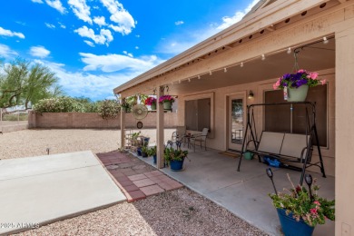 Wow! New AC & heater (2024), tile flooring (2024), new water on The Duke At Rancho El Dorado Golf Course in Arizona - for sale on GolfHomes.com, golf home, golf lot