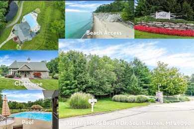 Welcome to the Highfield Beach! Imagine building your dream home on South Haven Golf Club in Michigan - for sale on GolfHomes.com, golf home, golf lot