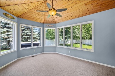 Nestled in a private cul-de-sac across from Prestwick Golf Club on Prestwick Golf Club At Wedgewood in Minnesota - for sale on GolfHomes.com, golf home, golf lot