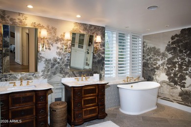 Refined living meets golf-course elegance in guard-gated on Pinnacle Peak Country Club in Arizona - for sale on GolfHomes.com, golf home, golf lot