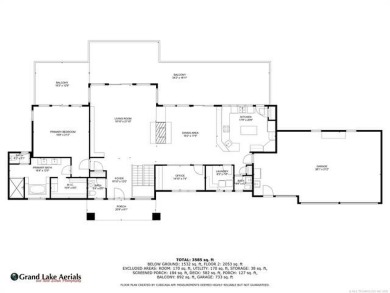 Experience lakeside living at its finest with this custom-built on The Coves Golf Course in Oklahoma - for sale on GolfHomes.com, golf home, golf lot