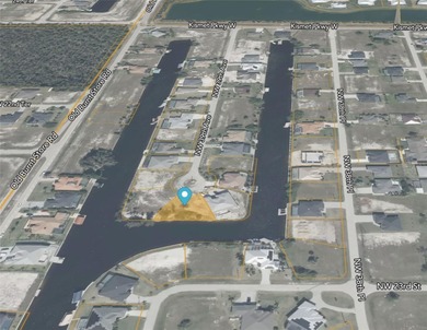 150+ ft waterfront: Discover your rare opportunity to own a on Burnt Store Golf Club in Florida - for sale on GolfHomes.com, golf home, golf lot
