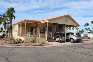 Welcome to this 2 bedroom, 1.5 bath home perfectly situated on a on Riverview Golf Course in Arizona - for sale on GolfHomes.com, golf home, golf lot