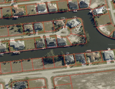 150+ ft waterfront: Discover your rare opportunity to own a on Burnt Store Golf Club in Florida - for sale on GolfHomes.com, golf home, golf lot