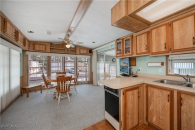Located in Fountain View RV Resort, a 55+ community where you on Del Tura Golf and Country Club in Florida - for sale on GolfHomes.com, golf home, golf lot