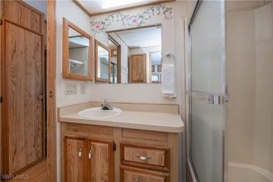 Located in Fountain View RV Resort, a 55+ community where you on Del Tura Golf and Country Club in Florida - for sale on GolfHomes.com, golf home, golf lot