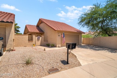 Welcome to your peaceful retreat in one of the desirable 55+ on The Lakes at Ahwatukee in Arizona - for sale on GolfHomes.com, golf home, golf lot