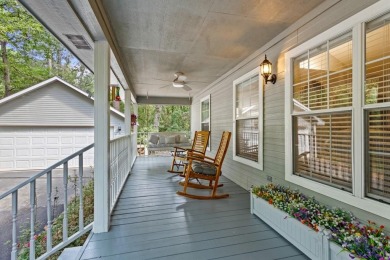 Southern charm meets this 3BR 2BA  Cape Cod style cottage tucked on Holly Lake Ranch Golf Club in Texas - for sale on GolfHomes.com, golf home, golf lot