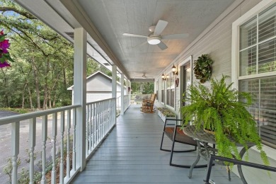 Southern charm meets this 3BR 2BA  Cape Cod style cottage tucked on Holly Lake Ranch Golf Club in Texas - for sale on GolfHomes.com, golf home, golf lot