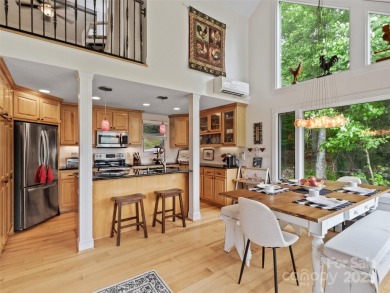 Embrace the mountain lifestyle in this 3BR/3BA townhome in a on Mt. Mitchell Golf Course in North Carolina - for sale on GolfHomes.com, golf home, golf lot