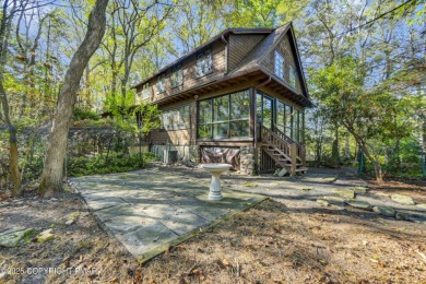 ''Hemlock Lodge'' is a charming 4-bedroom cottage filled with on Buck Hill Golf Club  in Pennsylvania - for sale on GolfHomes.com, golf home, golf lot