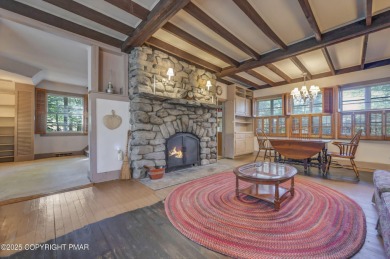 ''Hemlock Lodge'' is a charming 4-bedroom cottage filled with on Buck Hill Golf Club  in Pennsylvania - for sale on GolfHomes.com, golf home, golf lot