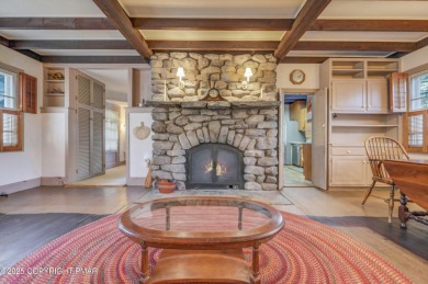 ''Hemlock Lodge'' is a charming 4-bedroom cottage filled with on Buck Hill Golf Club  in Pennsylvania - for sale on GolfHomes.com, golf home, golf lot