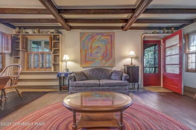 ''Hemlock Lodge'' is a charming 4-bedroom cottage filled with on Buck Hill Golf Club  in Pennsylvania - for sale on GolfHomes.com, golf home, golf lot