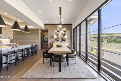 This stunning new construction home in the exclusive Tuhaye on Talisker Club At Tuhaye in Utah - for sale on GolfHomes.com, golf home, golf lot