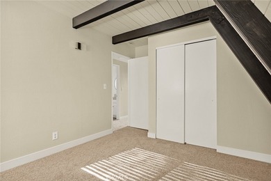 Step into this beautiful remodeled A frame cabin-a timeless on Lake Arrowhead Country Club in California - for sale on GolfHomes.com, golf home, golf lot