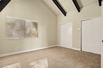 Step into this beautiful remodeled A frame cabin-a timeless on Lake Arrowhead Country Club in California - for sale on GolfHomes.com, golf home, golf lot