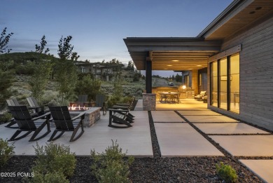 This stunning new construction home in the exclusive Tuhaye on Talisker Club At Tuhaye in Utah - for sale on GolfHomes.com, golf home, golf lot