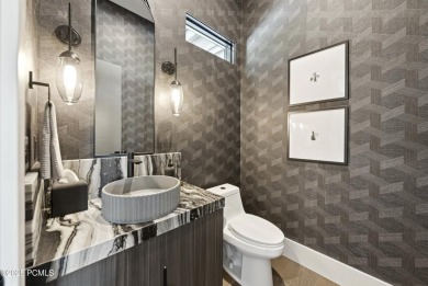 This stunning new construction home in the exclusive Tuhaye on Talisker Club At Tuhaye in Utah - for sale on GolfHomes.com, golf home, golf lot