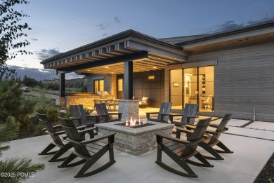 This stunning new construction home in the exclusive Tuhaye on Talisker Club At Tuhaye in Utah - for sale on GolfHomes.com, golf home, golf lot