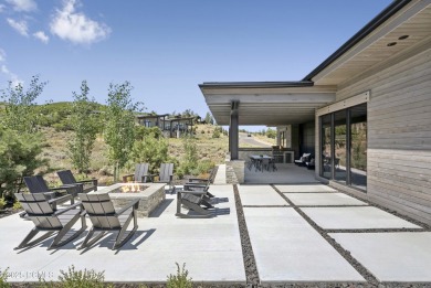 This stunning new construction home in the exclusive Tuhaye on Talisker Club At Tuhaye in Utah - for sale on GolfHomes.com, golf home, golf lot