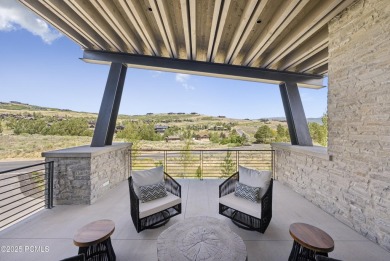 This stunning new construction home in the exclusive Tuhaye on Talisker Club At Tuhaye in Utah - for sale on GolfHomes.com, golf home, golf lot