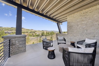 This stunning new construction home in the exclusive Tuhaye on Talisker Club At Tuhaye in Utah - for sale on GolfHomes.com, golf home, golf lot